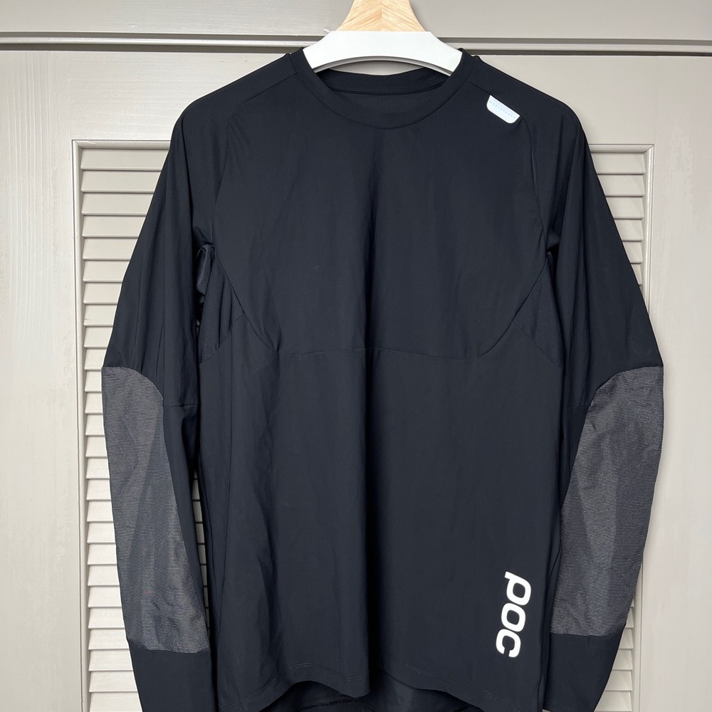 POC Resistance Pro DH Jersey - Carbon Black - MEDIUM - EUC